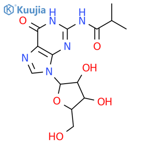 N-Isobutyrylguanosine structure