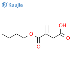 4-Butoxy-2-methylene-4-oxobutanoic acid structure