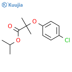 2-(4-Chlorophenoxy)-2-methyl-1-methylethyl Ester Propanoic Acid structure