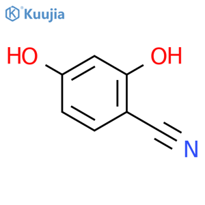 2,4-Dihydroxybenzonitrile structure