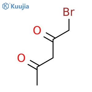 2,4-Pentanedione, 1-bromo- structure