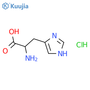 L-Histidine hydrochloride structure