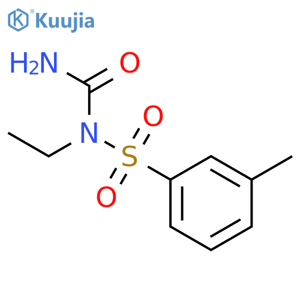 Benzenesulfonamide, N-(aminocarbonyl)-N-ethyl-3-methyl- structure