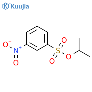 Benzenesulfonic acid,3-nitro-, 1-methylethyl ester structure