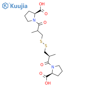 Captopril Disulfide structure