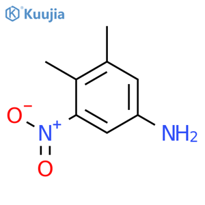 3,4-Dimethyl-5-nitroaniline structure