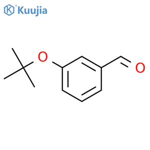 3-(2-Methylpropan-2-yl)oxybenzaldehyde structure