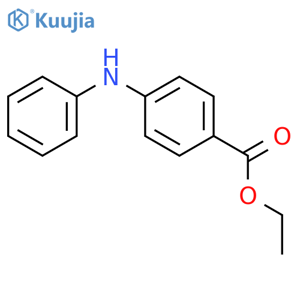 Ethyl 4-(phenylamino)benzoate structure