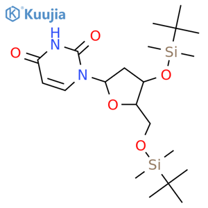 3',5'-Bis-O-(tert-butyldimethylsilyl)-2’-deoxyuridine structure