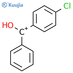 Methylium, (4-chlorophenyl)hydroxyphenyl- structure