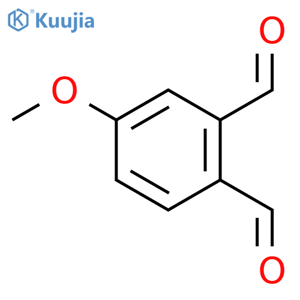 1,2-Benzenedicarboxaldehyde,4-methoxy- structure