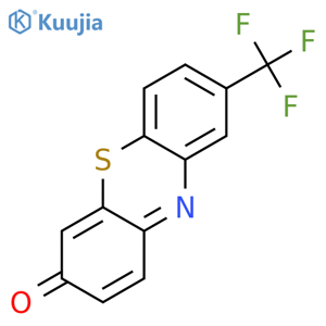 3H-Phenothiazin-3-one, 8-(trifluoromethyl)- structure