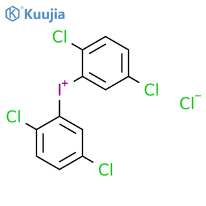 IODONIUM, BIS(2,5-DICHLOROPHENYL)-, CHLORIDE structure