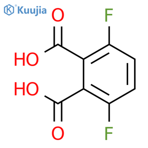 3,6-Difluorophthalic acid structure