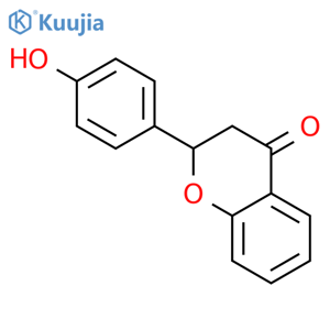 4'-Hydroxyflavanone structure