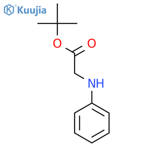 tert-butyl 2-(phenylamino)acetate structure