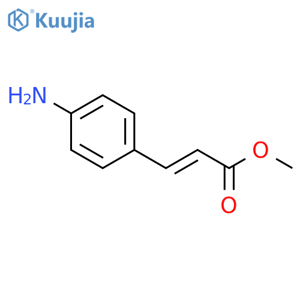 Methyl 4-aminocinnamate structure