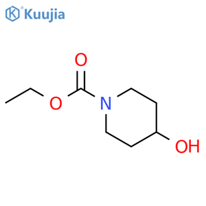 Ethyl 4-hydroxypiperidine-1-carboxylate structure