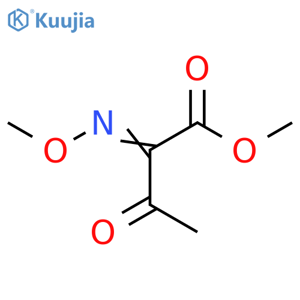 Butanoic acid,2-(methoxyimino)-3-oxo-, methyl ester structure