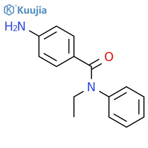 4-Amino-N-ethyl-N-phenylbenzamide structure