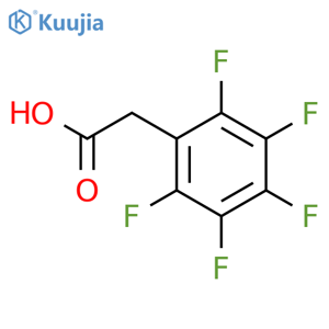 Pentafluorophenylacetic Acid structure