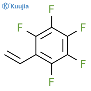 2,3,4,5,6-Pentafluorostyrene structure