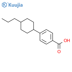 Np(trans-4-N-propylcyclohexyl)benzoicacid structure