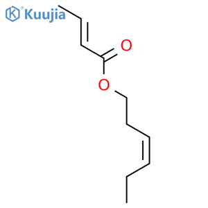 cis-3-Hexen-1-yl Crotonate structure