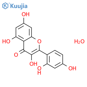 Morin hydrate structure