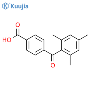 4-(Mesitylcarbonyl)benzoic acid structure