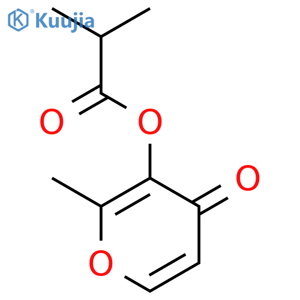 Maltyl isobutyrate structure