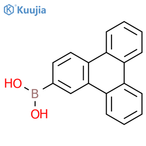 Triphenylen-2-ylboronic acid structure