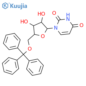 5’-O-Trityl Uridine structure