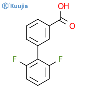 2',6'-Difluorobiphenyl-3-carboxylic Acid structure