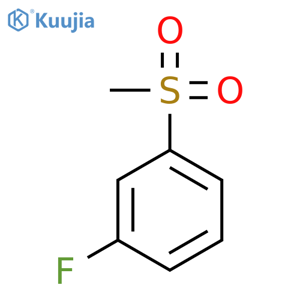 1-Fluoro-3-(methylsulfonyl)benzene structure