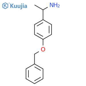 1-4-(Benzyloxy)phenylethanamine structure