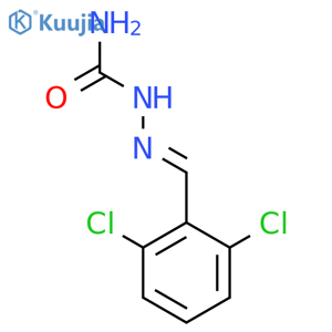 2-(2,6-dichlorobenzylidene)hydrazinecarboxamide structure