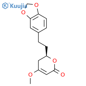 Dihydromethysticin structure