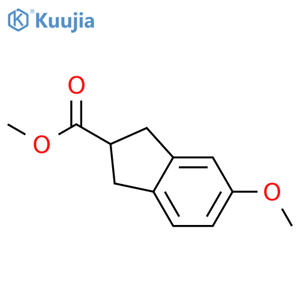 methyl 5-methoxyindane-2-carboxylate structure