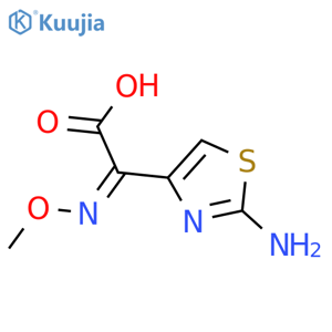 2-Amino-a-(methoxyimino)-4-thiazoleacetic Acid structure