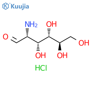 Glucosamine hydrochloride structure