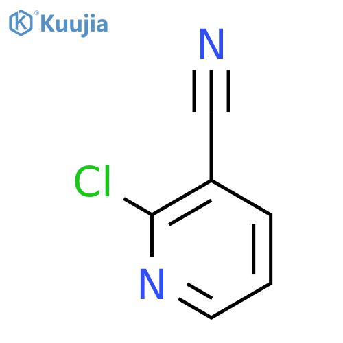 2-chloropyridine-3-carbonitrile structure