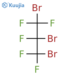 PROPANE, 1,2,3-TRIBROMO-1,1,2,3,3-PENTAFLUORO- structure