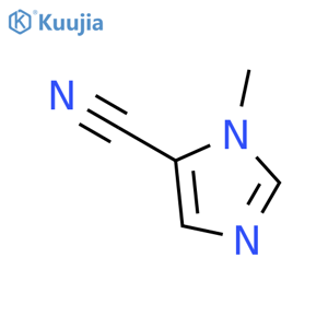 1-Methyl-1H-imidazole-5-carbonitrile structure