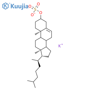 Cholesteryl sulfate potassium salt structure