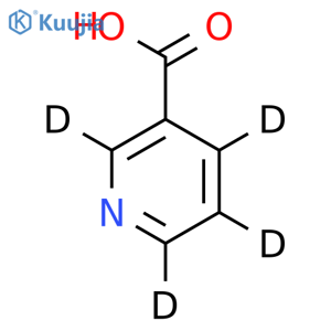 Nicotinic Acid-d4 structure