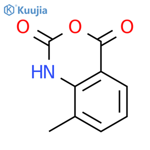 8-methyl-2,4-dihydro-1H-3,1-benzoxazine-2,4-dione structure