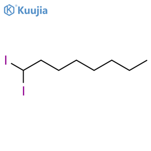 Octane, 1,1-diiodo- structure