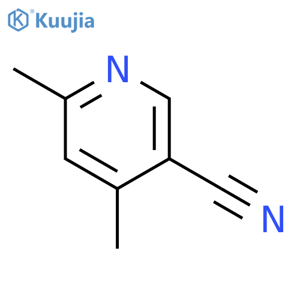 4,6-Dimethylnicotinonitrile structure