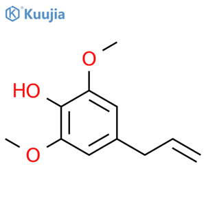 4-allyl-2,6-dimethoxyphenol structure